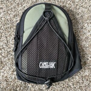 Camelbak Bag Black Green Purple GO BE Hydration Pack Cross Waist Hike-No Bladder